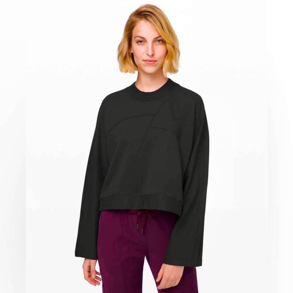 Lululemon Broken Beats Pullover size XS/S Black